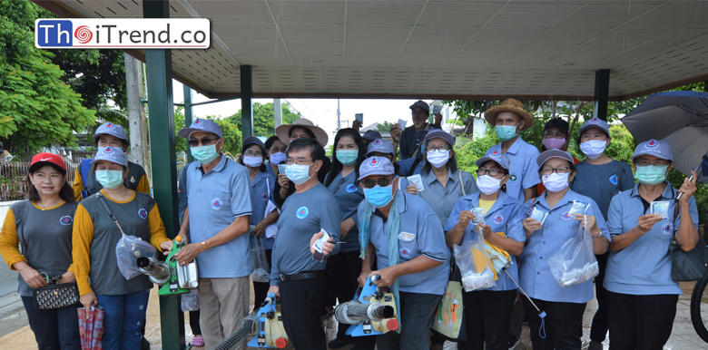 เทศบาลเมืองบ้านฉาง “รณรงค์ป้องกันโรคไข้เลือดออกและกิจกรรม Big Cleaning” กำจัดแหล่งเพาะพันธุ์ลูกน้ำยุงลาย