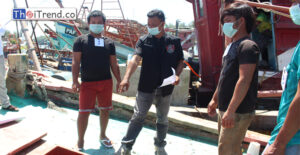 ตำรวจน้ำจับเรือเวียดนามพร้อมลูกเรือ 6 คน ก่อนคัดกรองโควิด